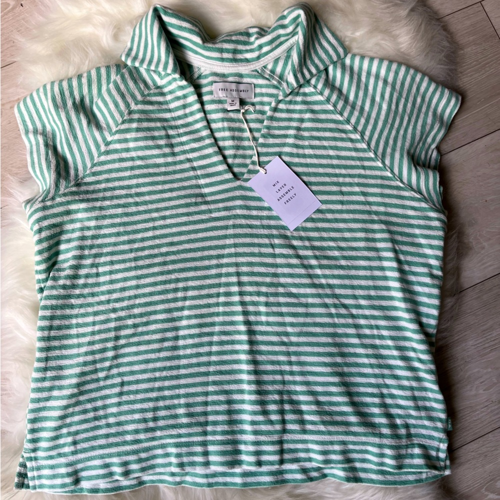 Free Assembly Collard T-Shirt